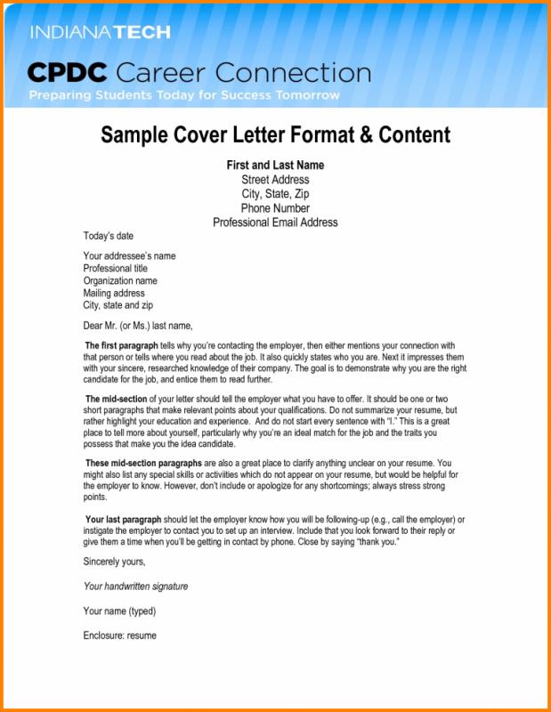 Email Letter Format | Template Business