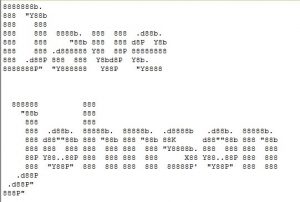 email signature college student ascii original