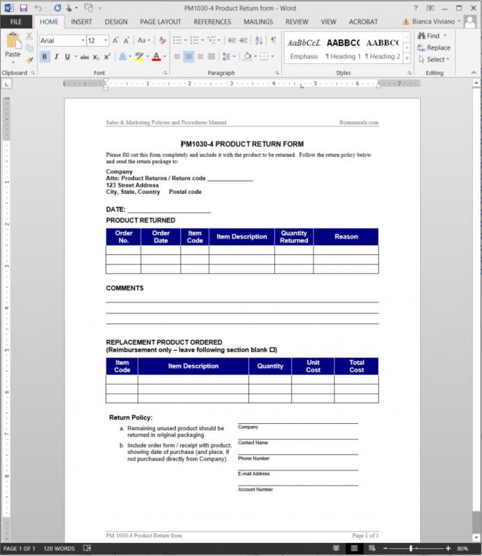 emergency contact form template