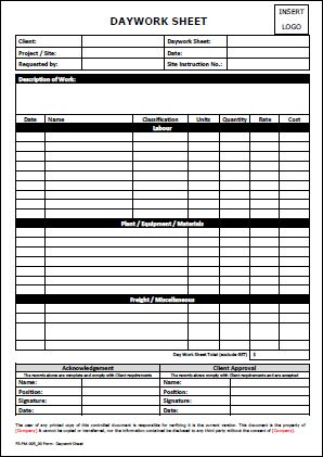 emergency contact template