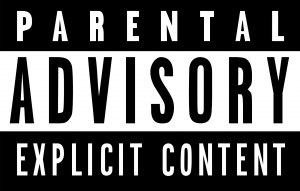 emoji sentences maker px parental advisory label svg