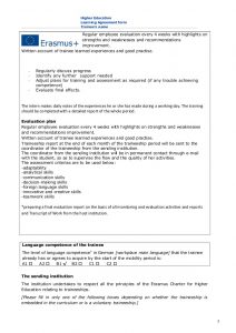 employee agreement form learning agreement for traineeships rumeysa