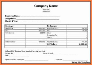 employee application pdf salary payment slip employees employee payslip template excel