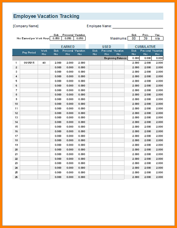 employee attendance tracking