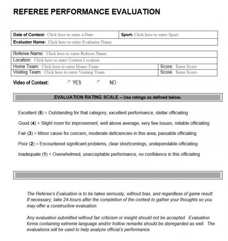 Employee Comments On Performance Review What To Write Template Business