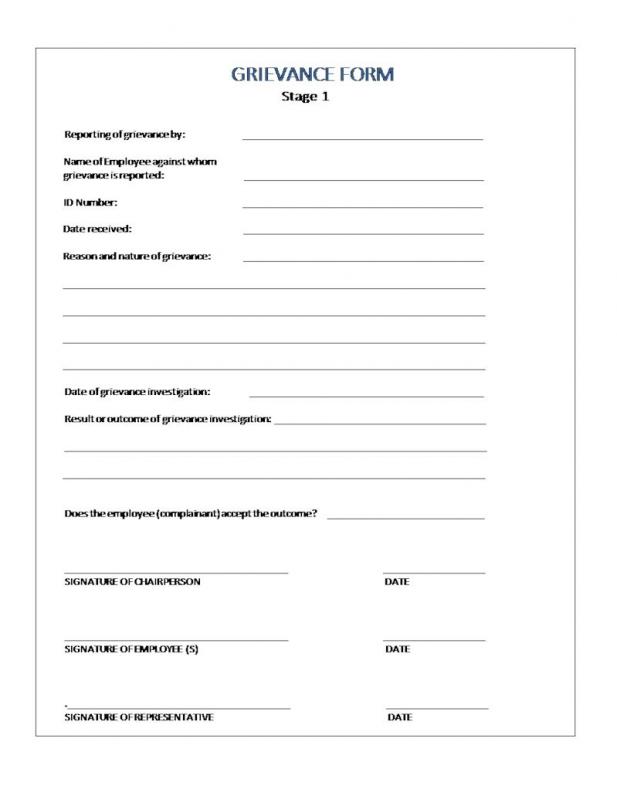 employee disciplinary form