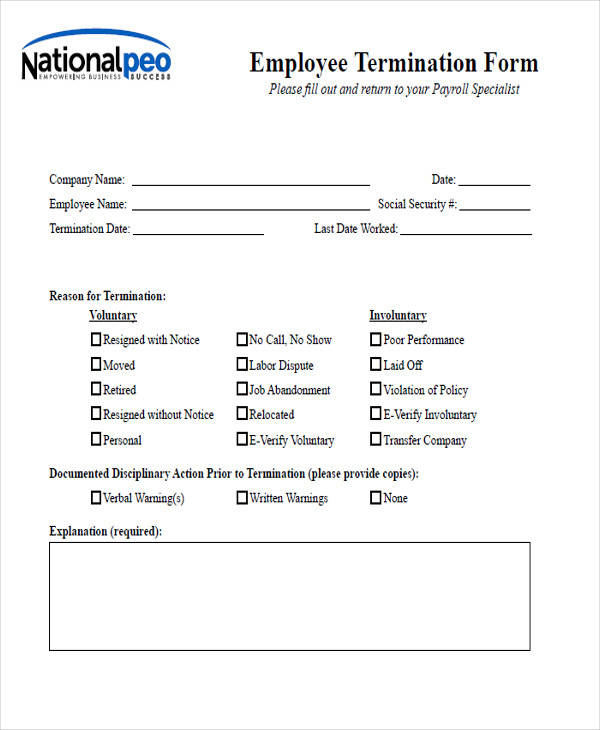 Employee Disciplinary Write Up Form | Template Business