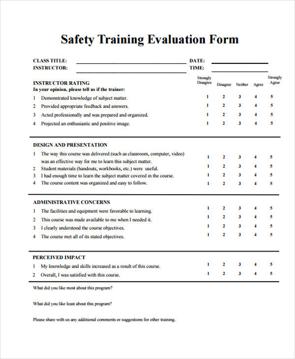 employee evaluation form pdf