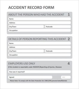 employee incident reports employee incident report template