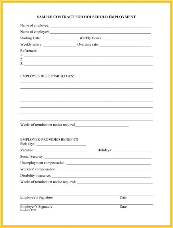 employee termination template