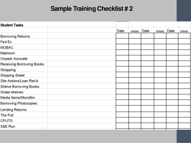 employee training plan template