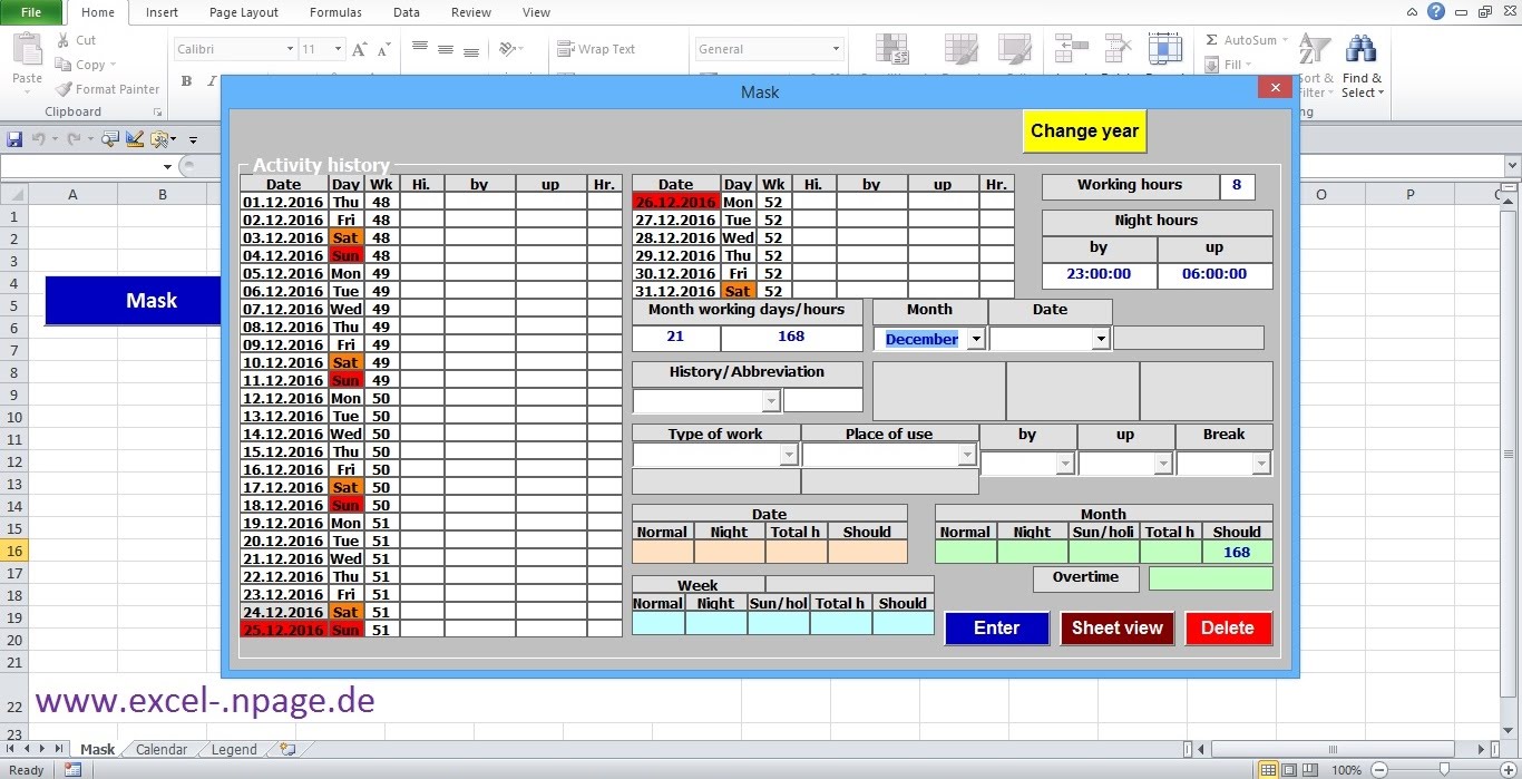 employee vacation tracking