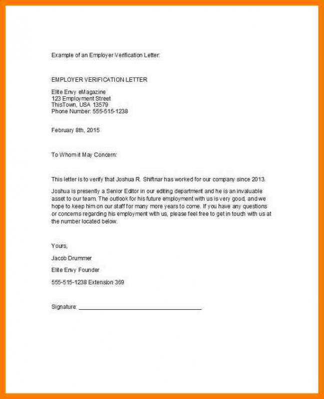 employment acceptance letter