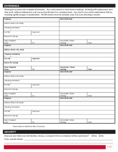 employment application forms tjmaxx application form l