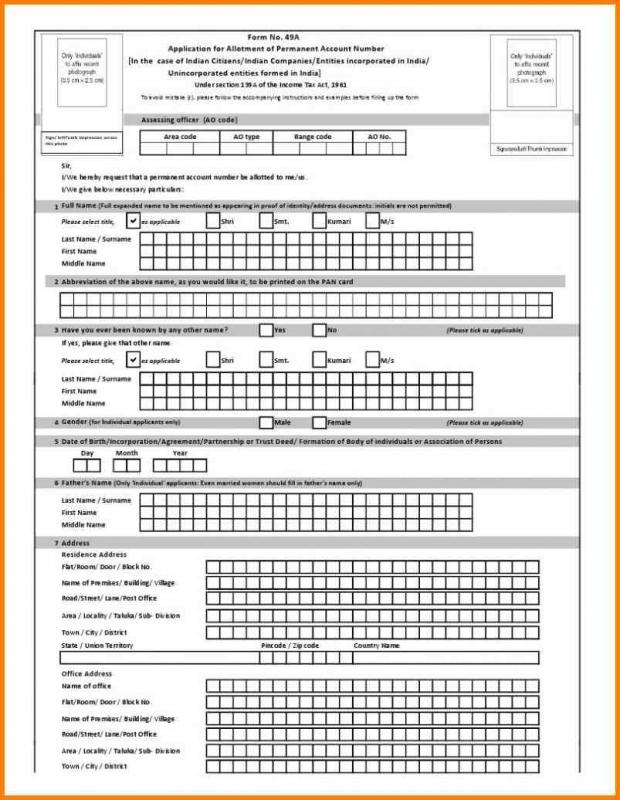 employment application template word