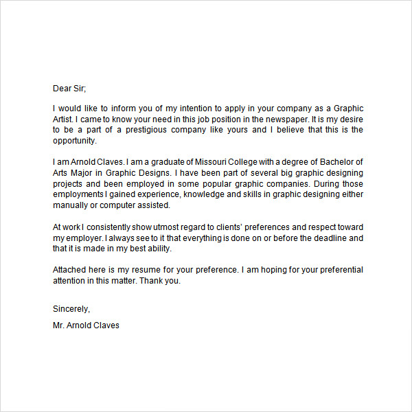 employment letter template