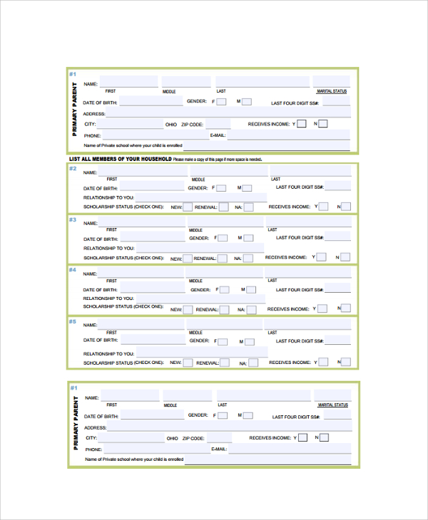 employment verification form templates