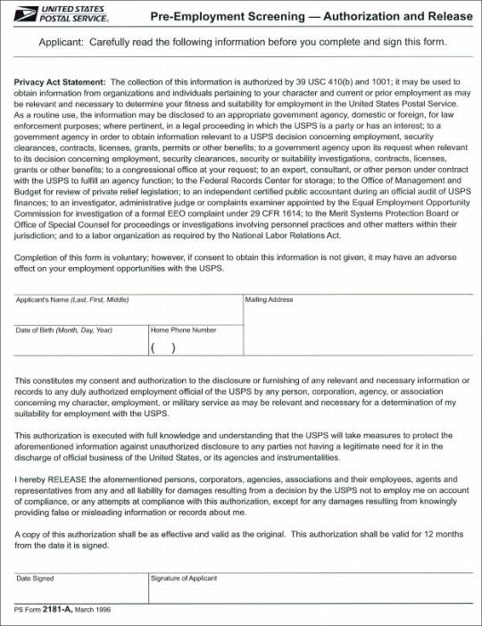 employment verification form texas