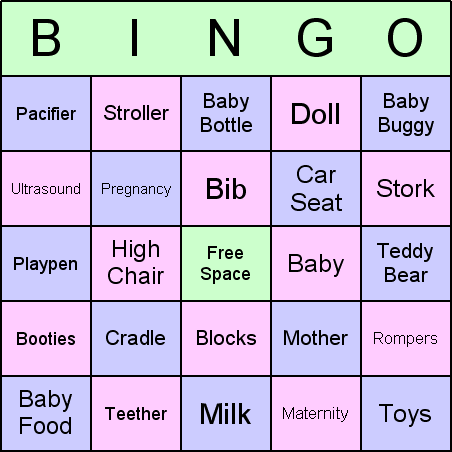 empty bingo card