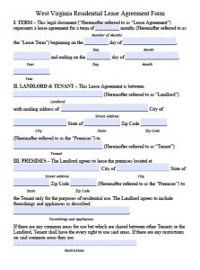 end of lease letter to tenant from landlord wv lease agreement