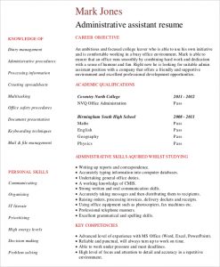 entry level administrative assistant resume entry level administrative assistant resume by profession