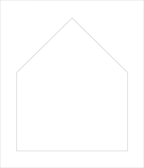 envelope liner template