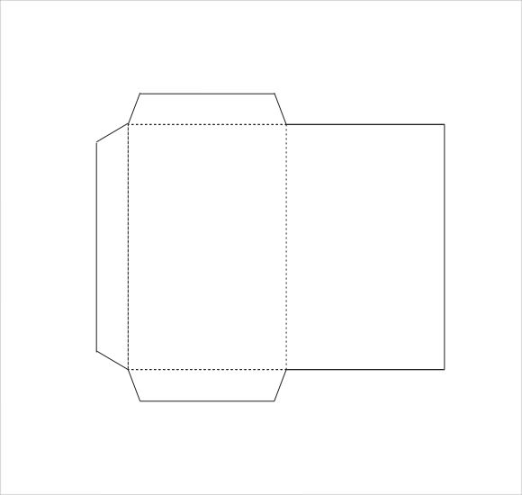 envelope liner template