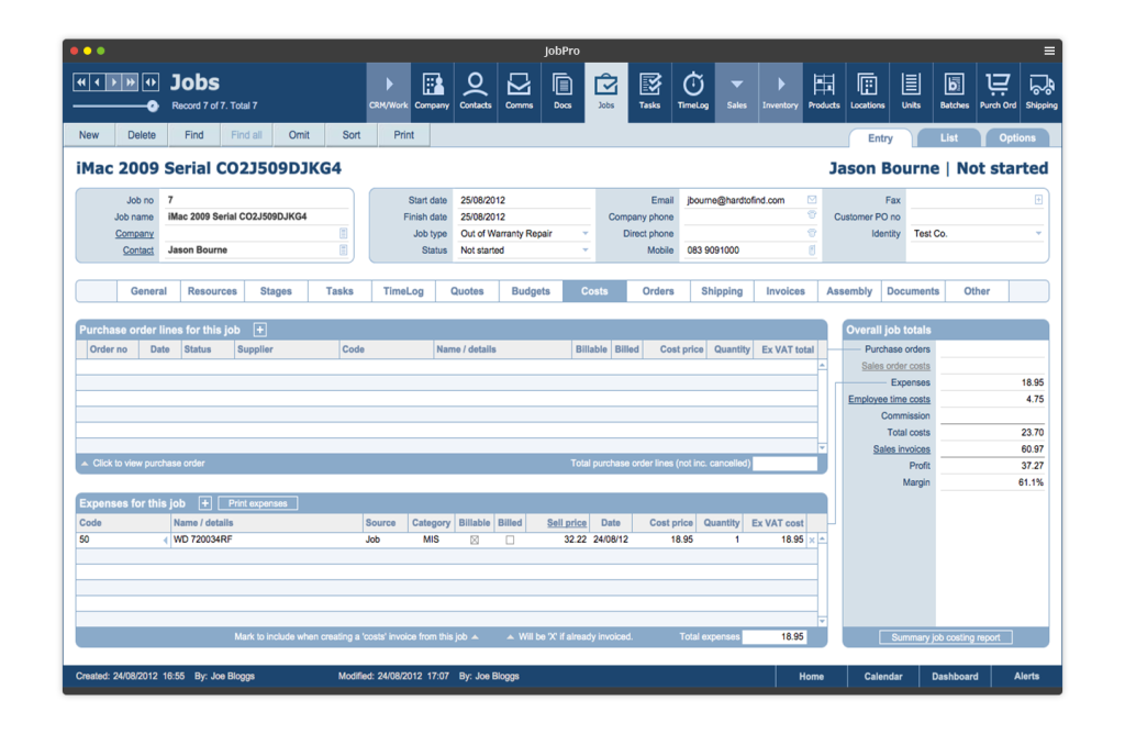 equipment inventory template