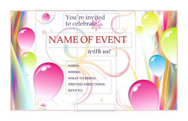 event flyer templates free