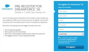 event landing page event landing page dreamforce