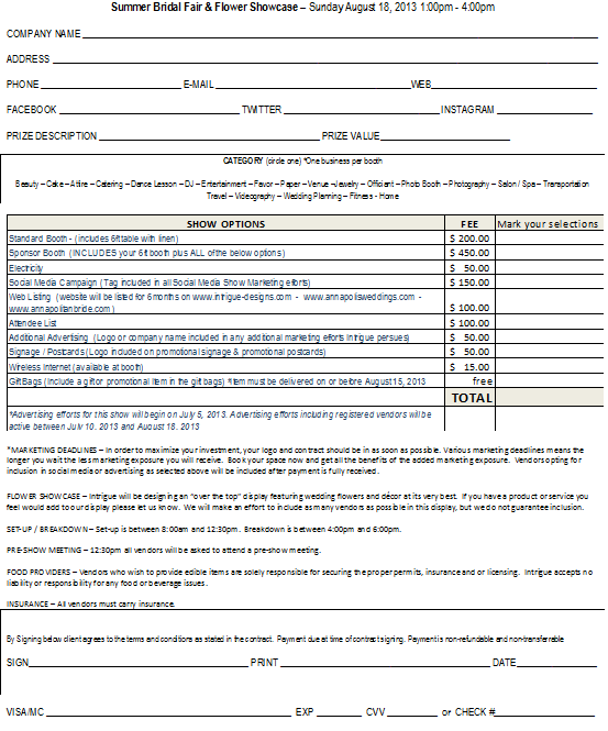 event photography contract