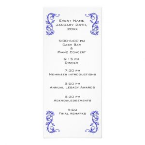 event program template customized event program template rackcard rcaedcebbebbab vgvr byvr