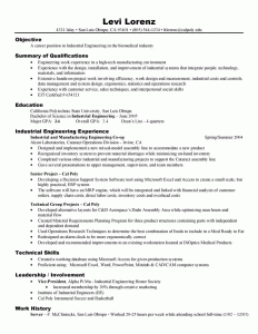 example engineering resume engine