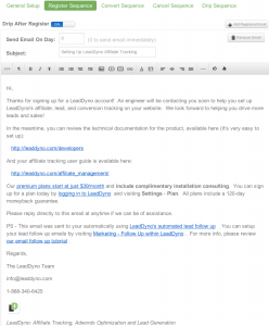 example follow up email follow up email from leaddyno
