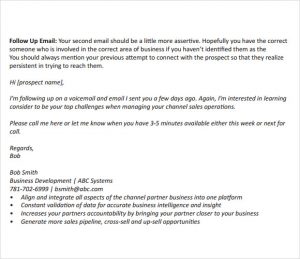 example follow up email follow up email template sales