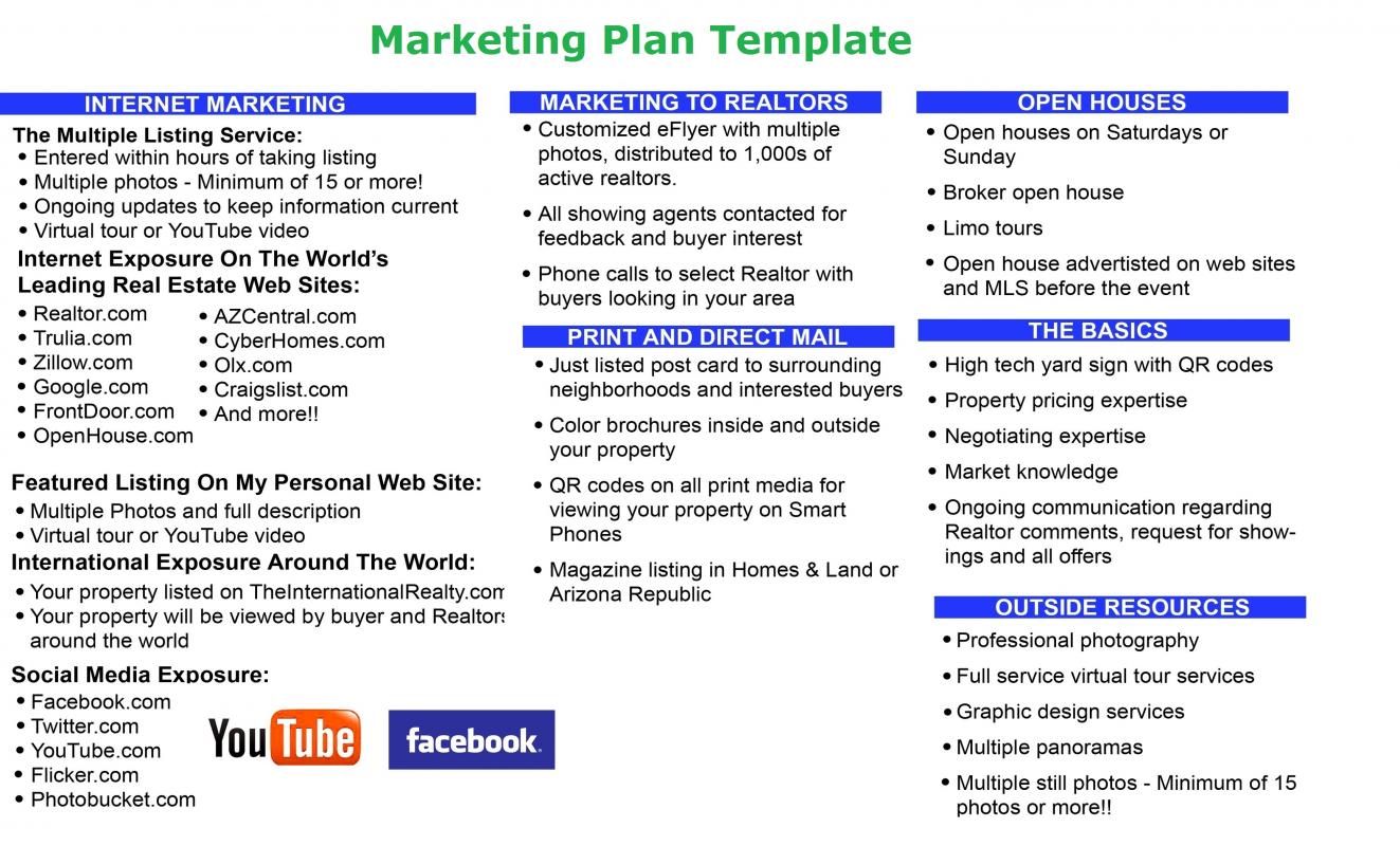 example of a marketing plan