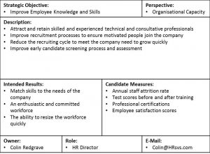 example of a smart goal strategic objective example