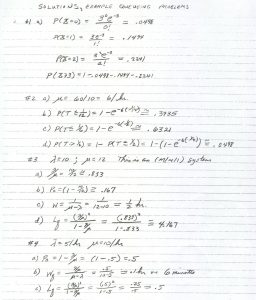 example of an introduction lec queueing solns