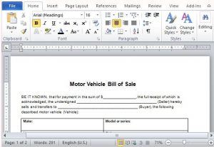 example of bill of sale for car impress customers with professionally written bill of sale