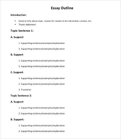 paper introduction outline