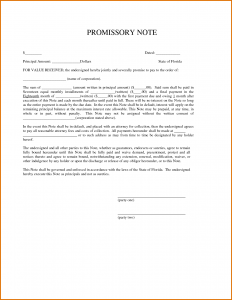 example of promissory note blank promissory note