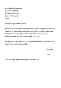 example resignation letter resignation letters