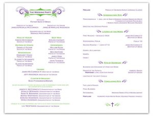 example wedding programs dcffafcde wedding program samples wedding programs wording