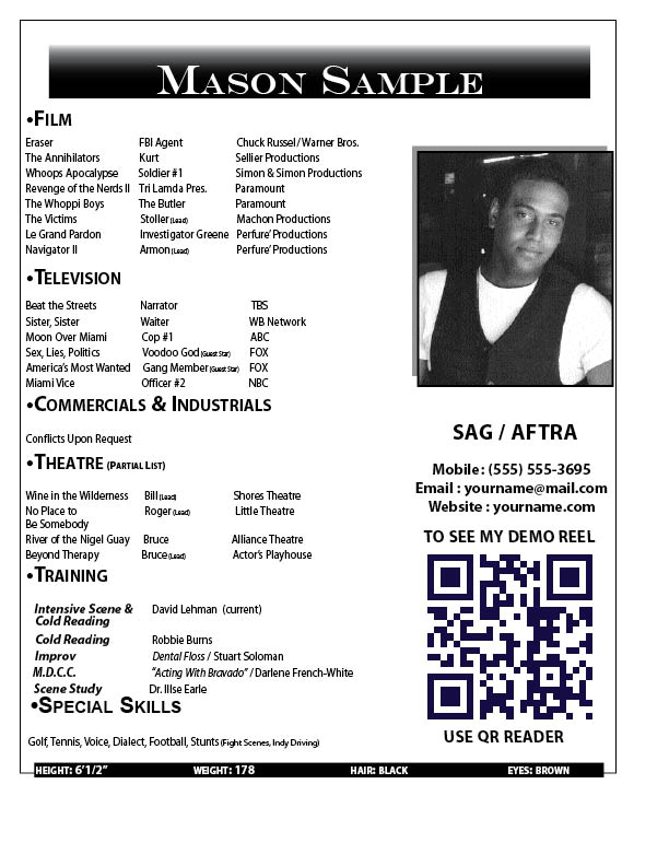 examples of resumes for high school students