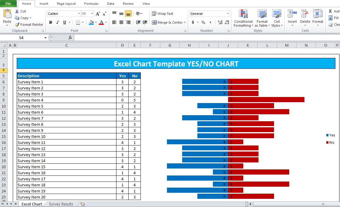 excel chart templates