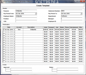 excel expense report excel expense report template software