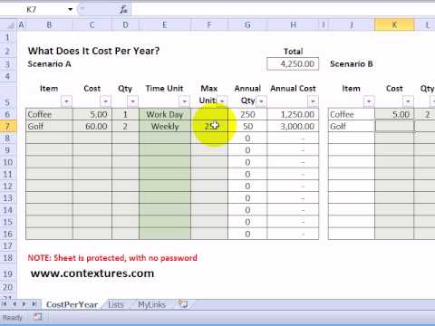 excel expenses report