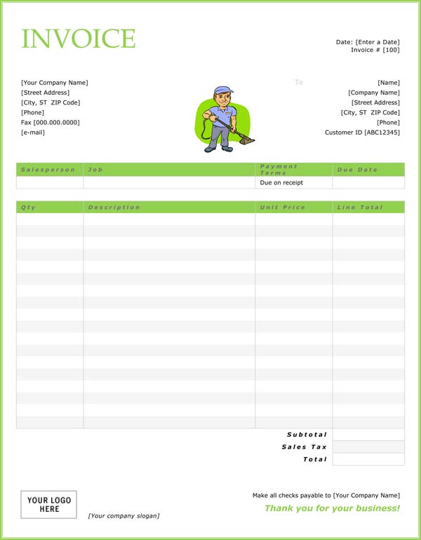 excel quote template