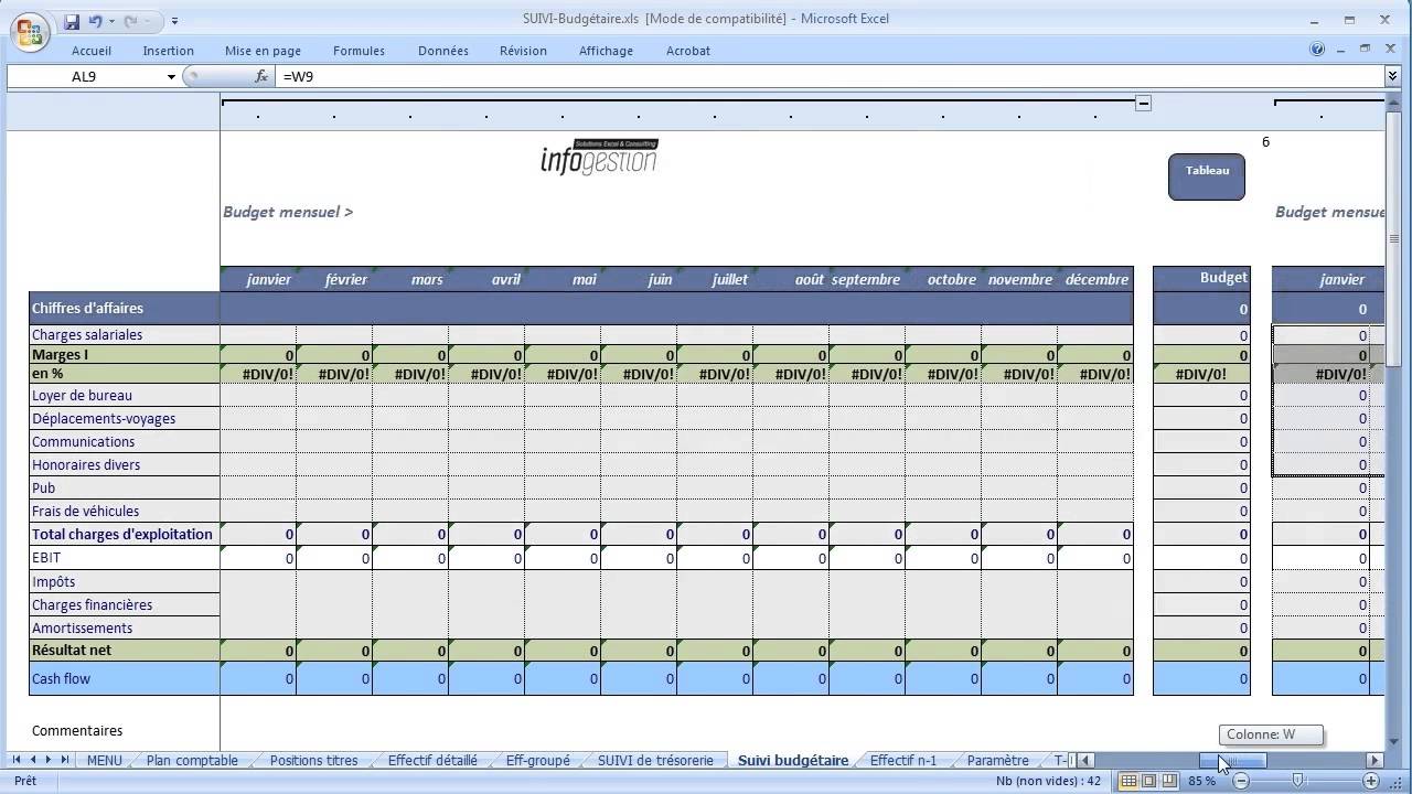 Excel Reporting Template Template Business 1801