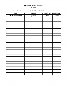 excel sign in sheet excel sign in sheet